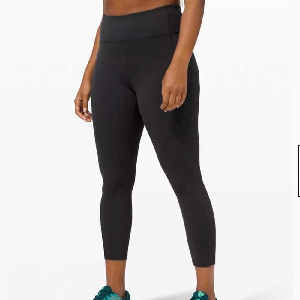 Lululemon leggings Heathered Graphite Grey